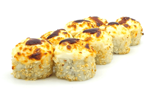 Запечений рол з креветкою