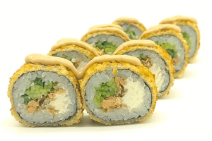 Темпура лосось рол