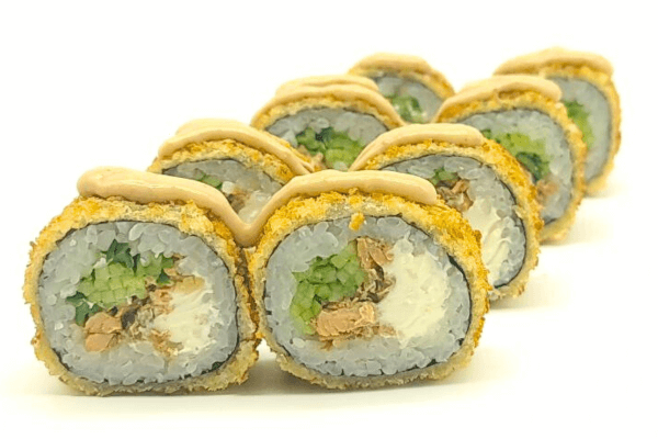 Темпура лосось рол