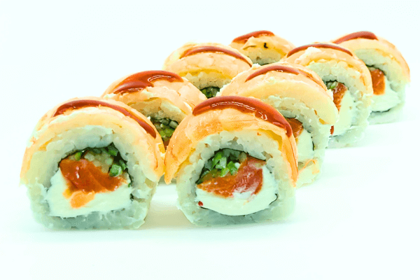 Филадельфия с креветкой люкс ролл