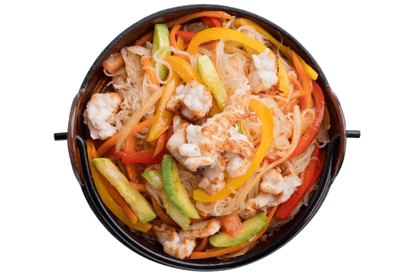 Харусаме с курицей