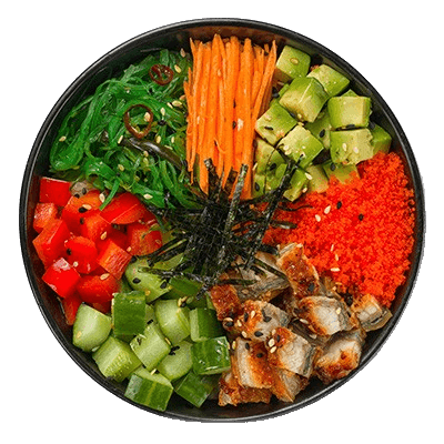 Боул с угрем