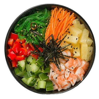 Боул с креветкой